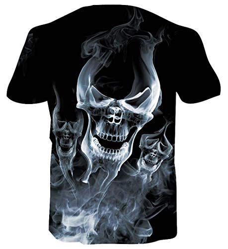 Goodstoworld 3D Digital Impreso Cat Donuts Camiseta de Las Mujeres de los Hombres de Manga Corta Camiseta tee Tops Casual y Divertido Ropa pequeña