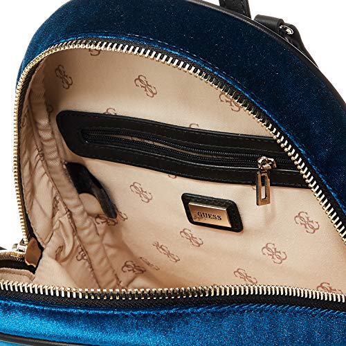 Guess RONNIE TEAL VT744532 mochila niña mujer azul chenilla de terciopelo