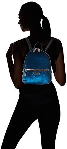 Guess RONNIE TEAL VT744532 mochila niña mujer azul chenilla de terciopelo