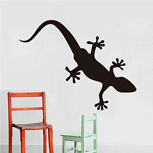 Guyuell Etiqueta Engomada De La Salamandra En La Pared Del Arte De La Pared Del Vinilo Gran Calcomanía Decorativa Del Animal Doméstico Del Arrastre Para La Sala De Estar Niños Dormitorio Mural 58*75Cm