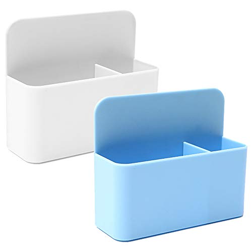 Gwolf Soporte de marcador magnético Soporte de marcador y borrador de pizarra Soporte de lápiz magnético Organizador de borrado en seco Soporte de marcador rotulador Bandeja para oficina,refrigerador