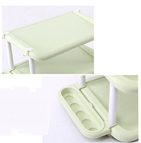 GYH PP 4 Capas de Apariencia de Moda fácil de Aceptar sombrillas Base Antideslizante Cerrar Ganchos vinculados Vertical y Estable 3 Colores (#) (Color : Verde)