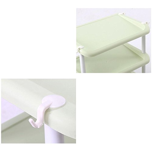 GYH PP 4 Capas de Apariencia de Moda fácil de Aceptar sombrillas Base Antideslizante Cerrar Ganchos vinculados Vertical y Estable 3 Colores (#) (Color : Verde)