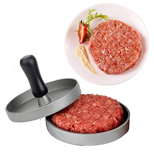 Hamburguesa De Carne Prensa De Metal Durable De Protección Del Medio Ambiente Con La Manija Hecha En Casa Hamburguesa De Carne De Moldes Kit De Herramientas De Barbacoa Cocina De Halloween Navidad