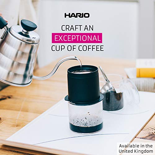 Hario Buono Jarra para hervir agua, Acero Inoxidable, Plateado