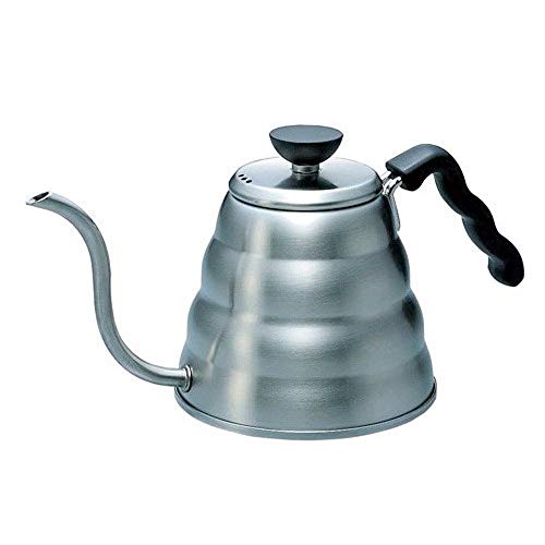 Hario Buono Jarra para hervir agua, Acero Inoxidable, Plateado
