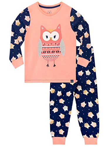Harry Bear Pijamas para niñas Búho Multicolor 7-8 Años