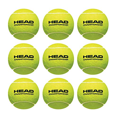 Head 3B T.I.P. Red Pelota de Tenis, Adultos Unisex, Multicolor, Talla única, 9 bolas