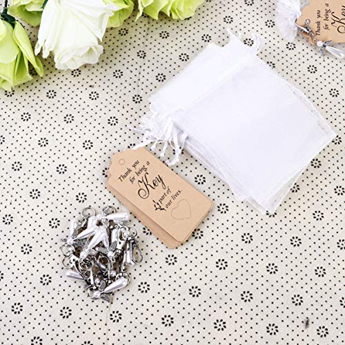 HEALLILY 15 Set Regalos de Primera Comunión Bautizo Rosario Favores de Fiesta con Colgante de Ángel Recuerdos de Bautizo Quinceañera