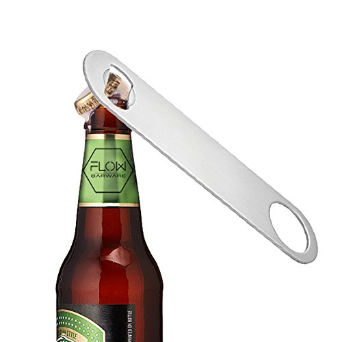 Heavy Duty 18cm BAR BLADE Bottle Opener - Professional Stainless Steel Barman Flair Bar Blade Cocktail Tool From FLOW Barware