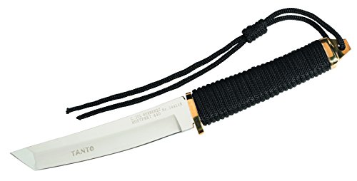 Herbertz Tanto, acero 420, cordón envolvente, cuchillo de piel, multicolor, talla única
