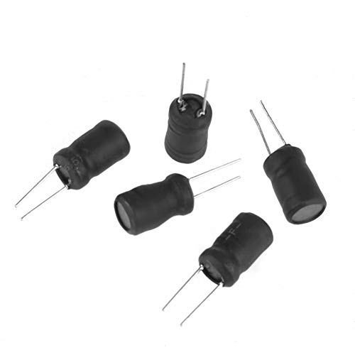 Hilitand 145 Piezas 12 valores inductores de reactancia Surtidos Kit inductores 10uH-10mH con Cajas