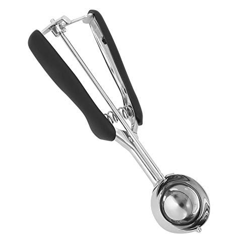 Hogar 304 Cuchara de helado de acero inoxidable Cuchara de galletas Cazo de crema Masa para galletas o paletas para utensilios de cocina