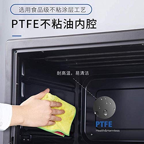 Horno Conveccion Breadmaker Horno eléctrico Horno casero Multifuncional Automático 60 litros Gran Capacidad