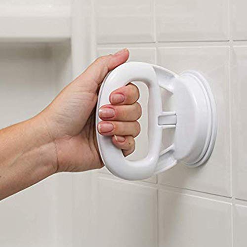 HoSayLike Asa de seguridad para el baño Asa Ventosa Baranda Asidero de baño Tina de ducha Barra de bar Riel