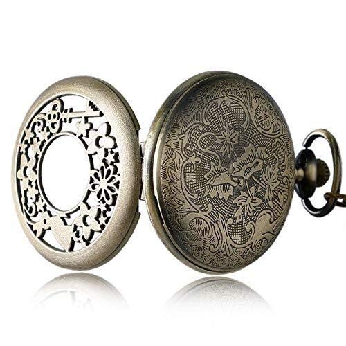 Huaib Reloj de Bolsillo Reloj de Bolsillo, Relojes de Alicia en Conejo de la Flor de Las Mujeres, señoras Miran Regalos
