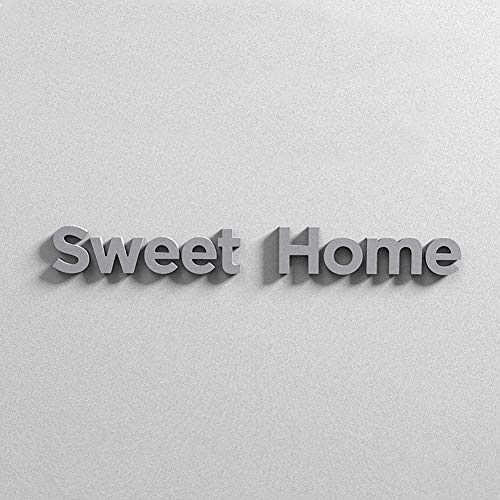 HZW Molde de Alfabeto de hormigón de Silicona DIY Yeso de Cemento de Silicona Mayúscula Letras minúsculas Molde Decoración de Pared de Oficina en casa Molde de Letra, Solo Molde,G