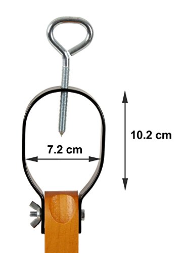 IBERGOUR Soporte jamonero para Cortar jamones y paletillas, más Cuchillo jamonero
