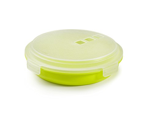 IBILI 749110 - Caja para Tortilla, plástico, Verde, 21,5 x 18 x 5,5 cm Aprox.