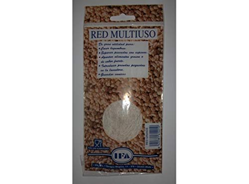 IFA Malla para Garbanzos Grande, Nylon Alimentario, Blanco, 21x9.5x3 cm
