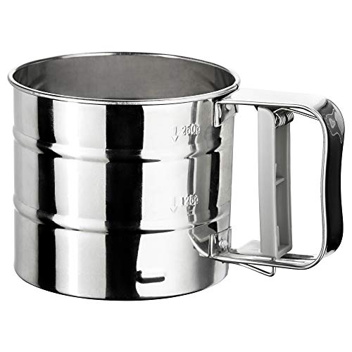 IKEA 400.143.40 tamiz de harina idealista, acero inoxidable