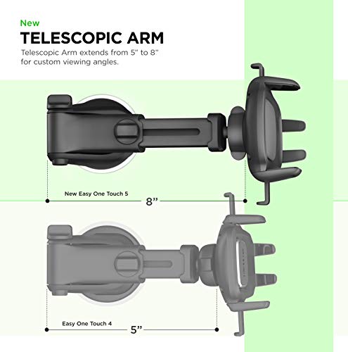 iOttie Easy One Touch 5 - Soporte de Escritorio para iPhone, Samsung, Moto, Huawei, Nokia, LG, Smartphones
