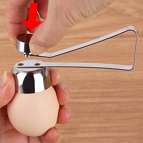 Itian® Abridor de Huevos, Abridor de Huevos pasados por Agua (crudos o Duros)