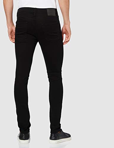 Jack & Jones Jjiliam Jjoriginal Am 816 Noos Vaqueros Skinny, Negro (Black Denim Black Denim), W32/L32 (Talla del Fabricante: 32) para Hombre