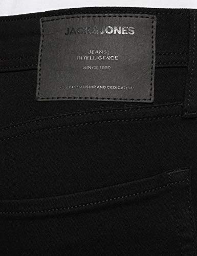 Jack & Jones Jjiliam Jjoriginal Am 816 Noos Vaqueros Skinny, Negro (Black Denim Black Denim), W32/L32 (Talla del Fabricante: 32) para Hombre