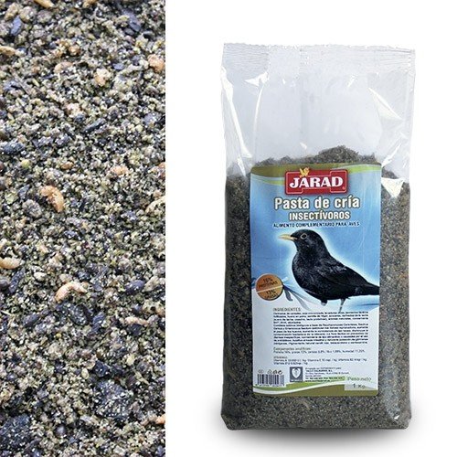 JARAD Alimento para pájaros Pasta de cría insectívoros