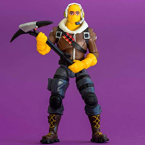 Jazwares-Fortnite figura Raptor (Toy partner FNT0014) coleccionables Teknique, multicolor, talla única , color/modelo surtido