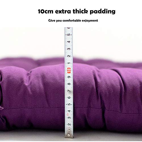 JJAIR Tumbona Cojín, cojín Resistente al Agua y Transpirable Easy Clean Tela para el Exterior Moderno y Elegancia Jardines o Balcones Suaves y cómodas,5