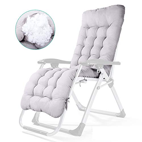 JJAIR Tumbona Cojín, cojín Resistente al Agua y Transpirable Easy Clean Tela para el Exterior Moderno y Elegancia Jardines o Balcones Suaves y cómodas,5