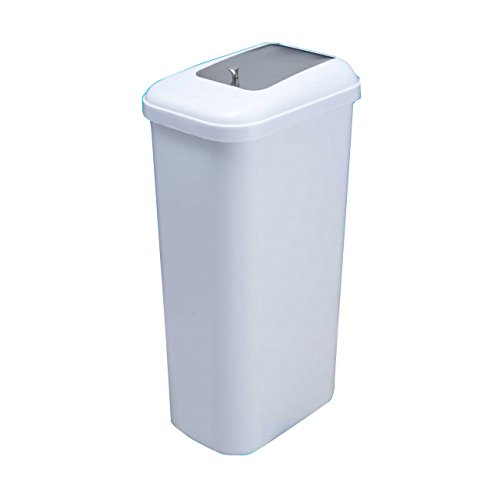 Jofel AM40000 Contenedor Sanitario Femenino, Tapa Inox, 40 L