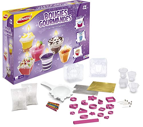 Joustra J45047 - Juego de gourmandas para Hacer Velas de Cera para pastelería, Tartas y Cupcakes, Multicolor