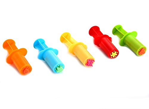 JOYIN Herramientas de Plastilina 44 Piezas Moldes Juguetes Educativos Juego de Imitación para Niños Bebé Regalo Cumpleaños