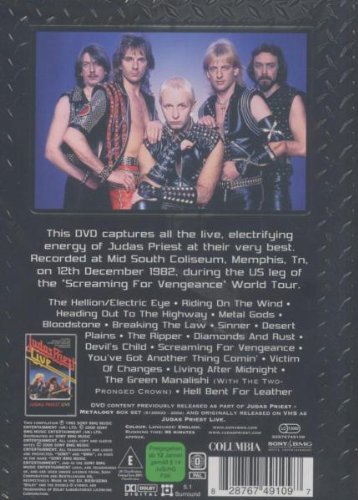 Judas Priest - Judas Priest - Live Vengeance '82 [Reino Unido] [DVD]