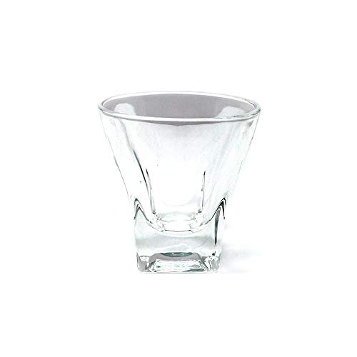 Juego 6 Vasos Chupito Cristal Liso 6Cm.