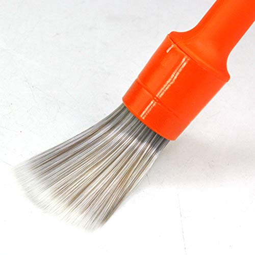 Juego de 5 brochas de cera para pintura de tiza con cerdas SRT de primera calidad