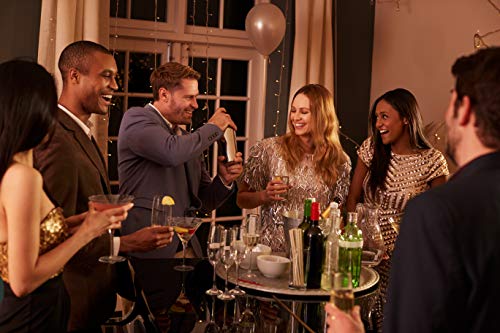 Juego de coctelera de cócteles prémium de CocktailMeister para profesionales, juego de cócteles, ideal para el hogar o el bar