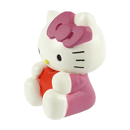 Juratoys - B53402 - Figurita - Hello Kitty - caja de regalo - Hello Kitty y Hello Kitty de San Valentín Compras (Importado de Francia)