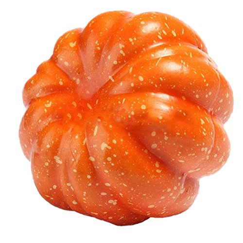JUSTDOLIFE Calabaza Artificial Realista Halloween Hortalizas Artificiales Decoración del Partido Verduras