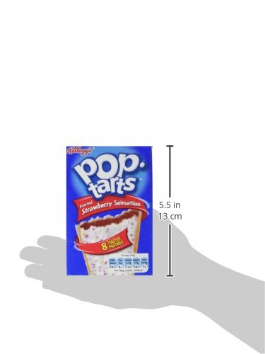 Kellogg's Tartas De Pop Sensación De Fresa (8X50g)