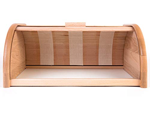 Kesper 68000 - PORTAPANE Madera DE Haya 39X25X18CM