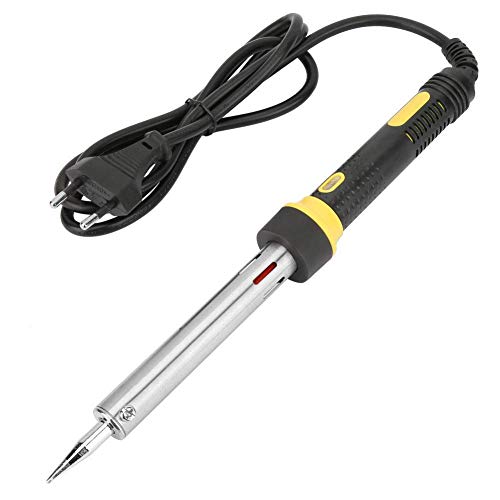 Kit de hierro para soldadura eléctrica Temperatura eléctrica Pistola de soldadura de hierro para soldadura recta TU-505B-100W 220V enchufe de la UE