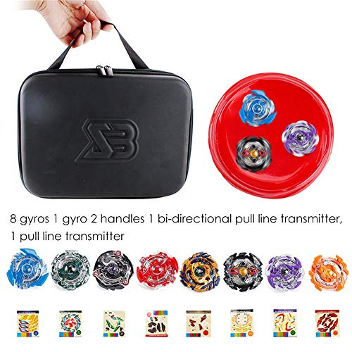 Knowes Battle Tops Case Toy Stadium Juego de batalla Burst Launcher para niños.