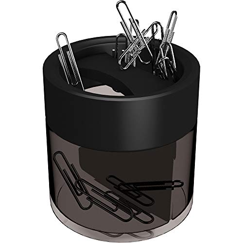 Kores 471080 Porta Clips Magnético, Negro, 60 x 72 mm