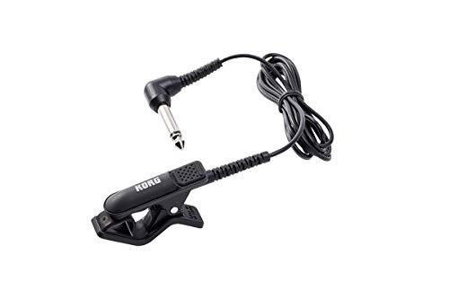 Korg CM-300-BK micrófono de contacto con diseño mejorado, Negro