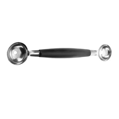 KTDT Bola de Helado de Fruta de Doble Punta con Cuchara Melón Baller Parisienne Scoop 30mm