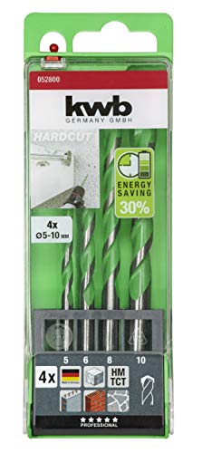 KWB 49052800 - Juego de brocas para granito hardcut